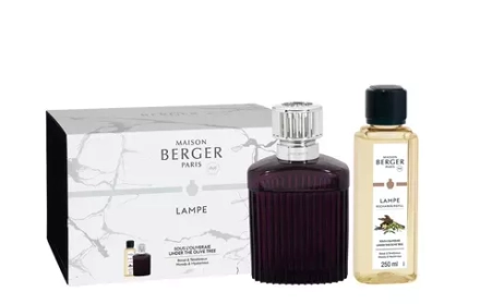 Maison Berger Paris - Набор ароматических ламп Alfa «Слива» + аромамасло «Под оливковым деревом» 250мл / артикул   4558  / GTIN 3127290045584