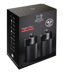 Peugeot - Набор шлифовальных станков Line 12 см Matt Black Limited Edition / артикул   43285  / GTIN 4006950043285
