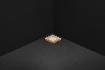 Упаковка квадратная с окном для шоколадной плитки