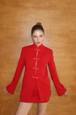 Юбка-мини, Красный