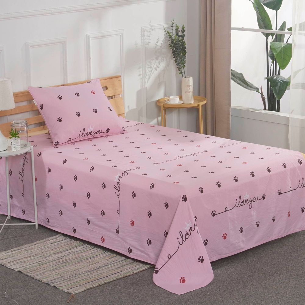 Детское постельное белье Sofi De MarkO Лапки розовое