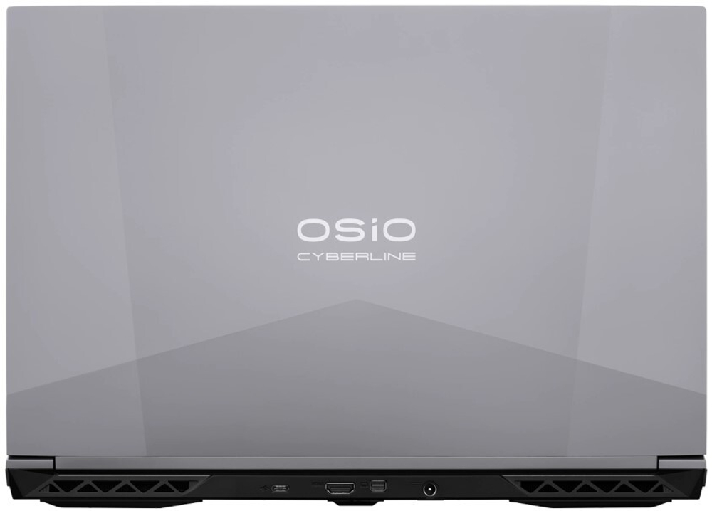 Ноутбук  OSIO CyberLine C150i-001 15.6 ", Core i5, 16 Гб RAM, 512 Гб SSD, GeForce RTX 3050, Серый