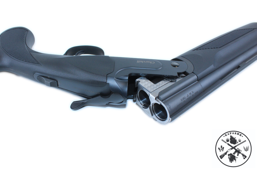 Ружье Churchill 206 Black O&U Shotgun 12ga 3" 76cm VS MC-5 Synthetic Auto safety Ejector Case
