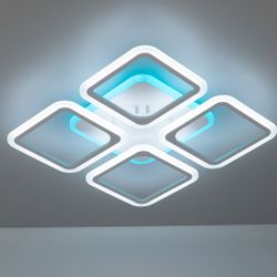 Citilux Марсель Смарт CL232A140E RGB Умная люстра Белая