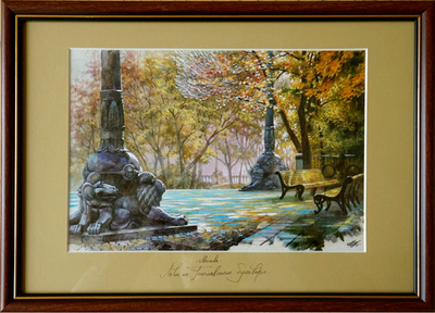 Львы на Гоголевском бульваре