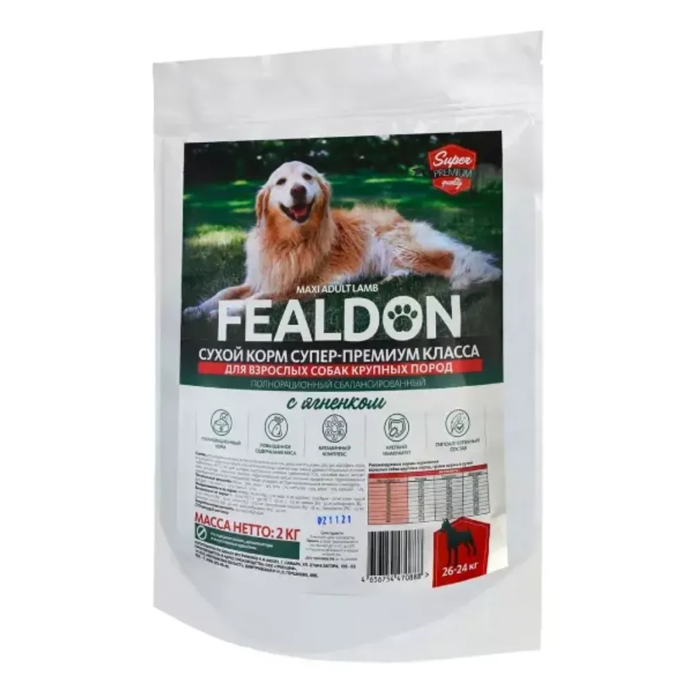 Сухой корм Fealdon Maxi Adult Lamb для взрослых собак крупных пород, с ягненком Сухой корм Fealdon Maxi Adult Lamb для взрослых собак крупных пород, с ягненком