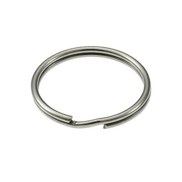 Кольцо для ключей Key Ring толщина 1,5 м, диаметр 30 мм нержавеющая сталь