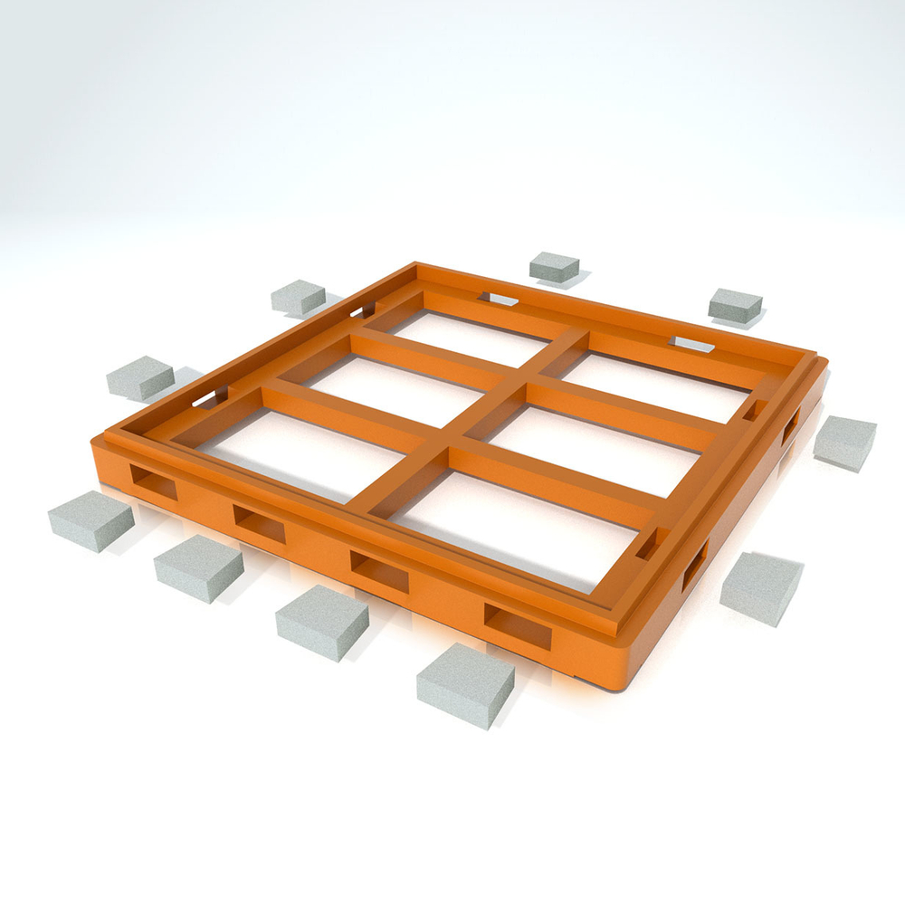 Проставка (легкое дно) из ППУ Нижегородец 12 рамок