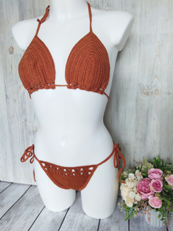 Купальник вязаный