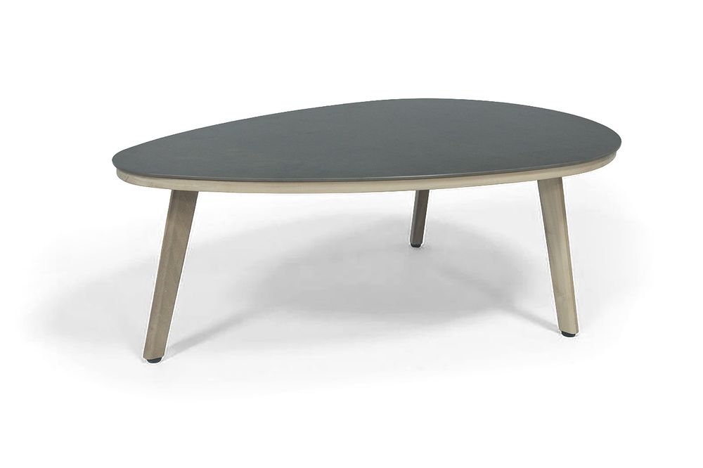 "Брюссель" кофейный столик из алюминия