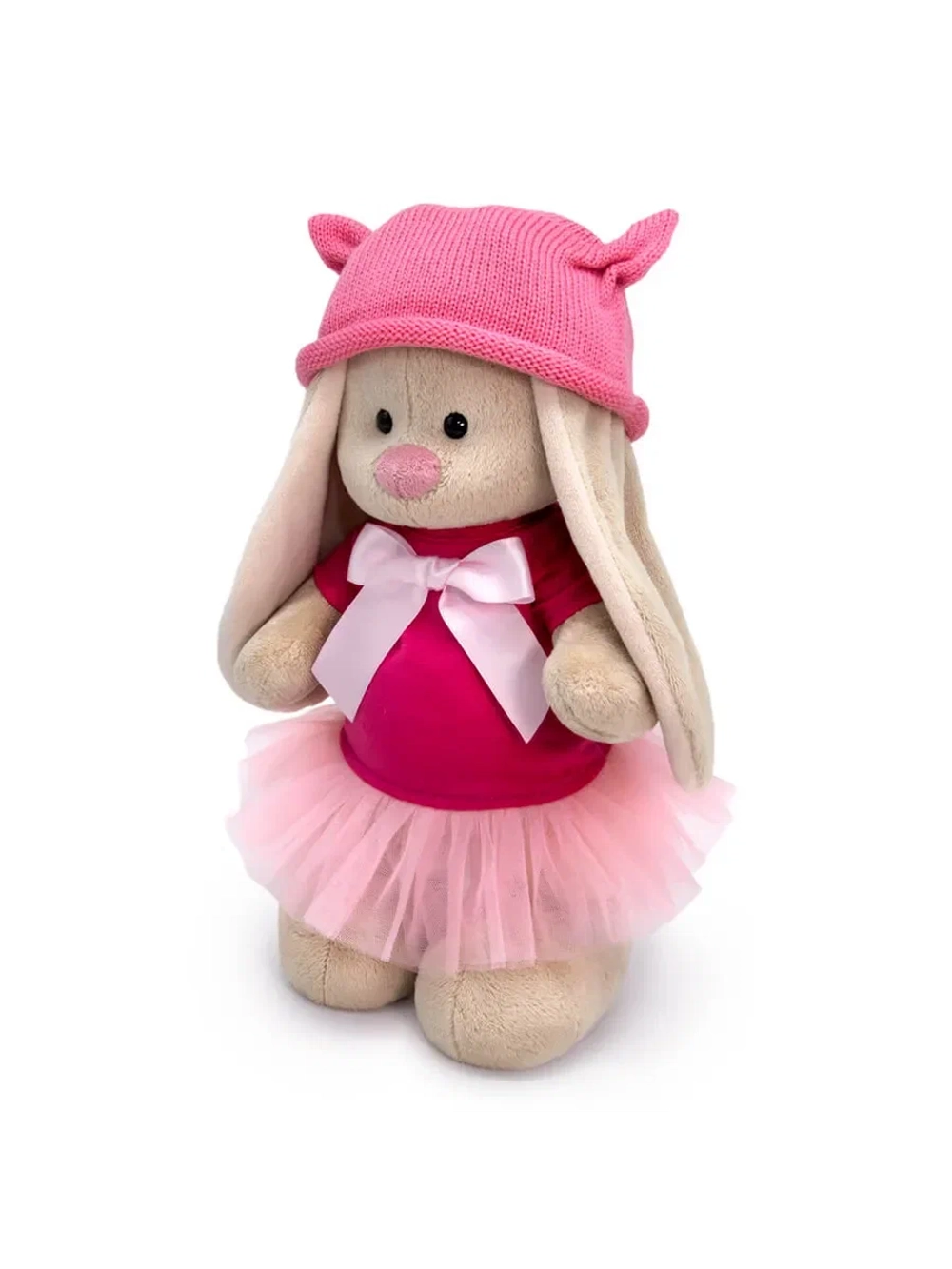 Зайка Ми в платье и шапочке с ушк. (большой) StM-551