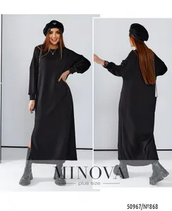 Платье 868-черный Minova