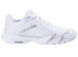 Женские кросовки для Padel Babolat Premura 3 - white/silver