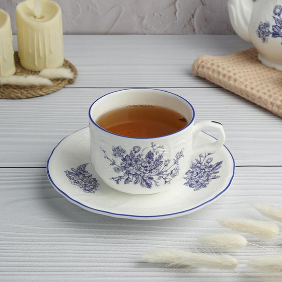 Чайная пара 250 мл d 8,7 см h6,5 см Sea Flower P.L. Proff Cuisine [6]