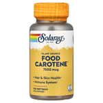 Solaray, Plant Sourced Food Carotine™, 100 капсул