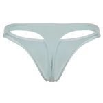 Мужские трусы тонги серые Clever Moda DESIRABLE THONG 183012