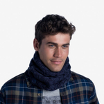 Шарф Buff Knitted & Fleece Neckwarmer Airon Night Blue (US:One size)