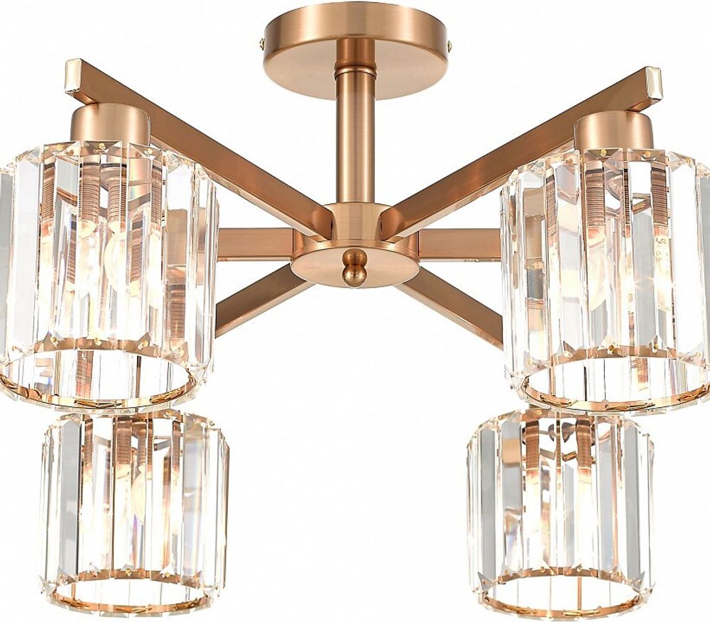 Люстра на штанге Escada 692 692/6P Сopper