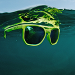 HILX Carnage / Matt Solid Neon Yellow / Green Polarized Lens