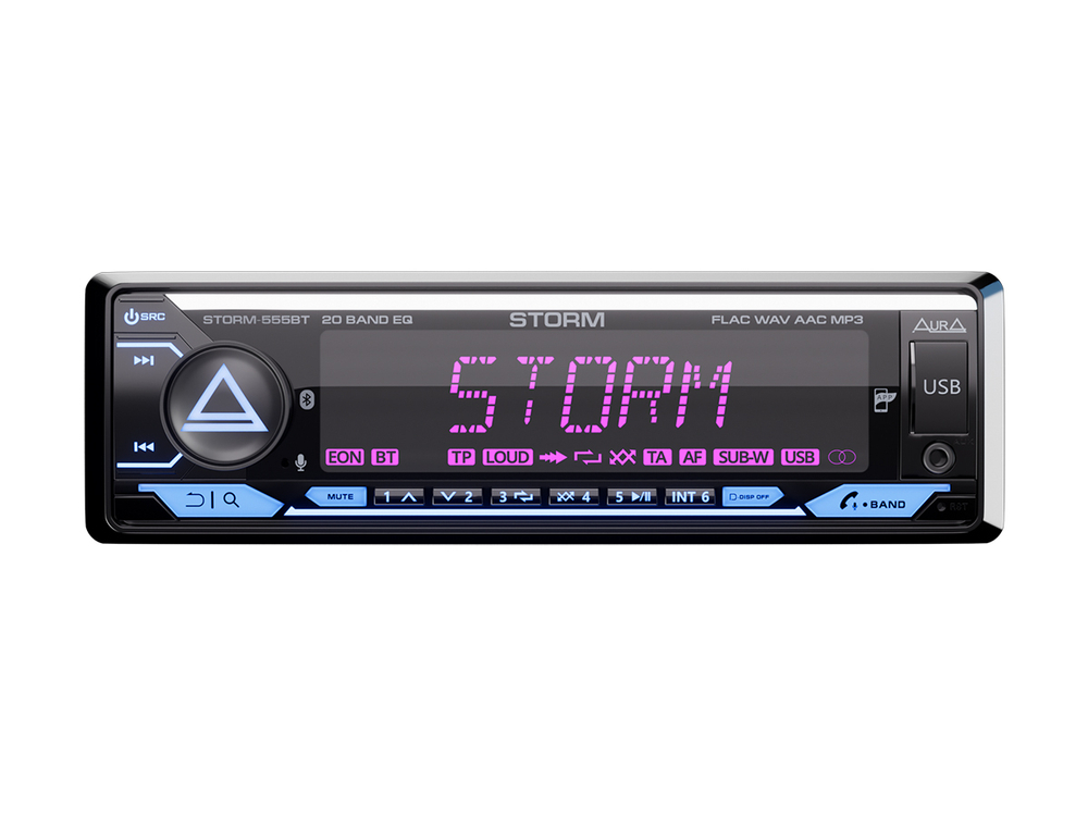 Головное устройство Aura STORM-555BT - BUZZ Audio