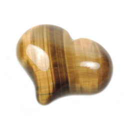 Сердце 40мм тигровый глаз 28.8