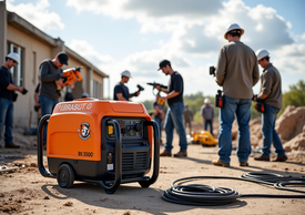 5 кВт мощности: что можно подключить к   Генератор бензиновый FUBAG BS 5500, 5 кВт одновременно