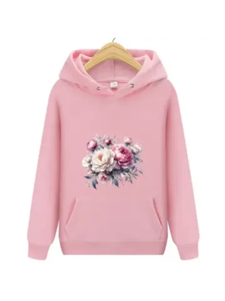 Термотрансфер "Пионы", наклейка на одежду, 20х20