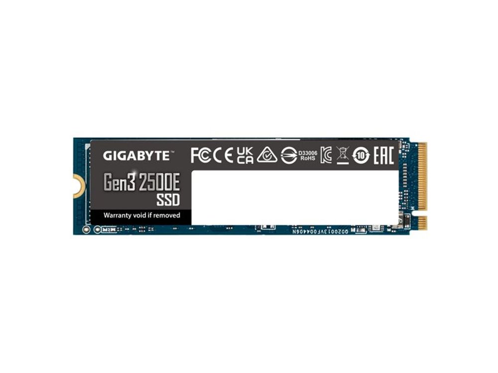 SSD накопитель Gigabyte G325E1TB 1ТБ, M.2 2280, PCIe 3.0 x4, NVMe [G325E1TB]