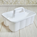 Органайзер с ручкой, цвет белый