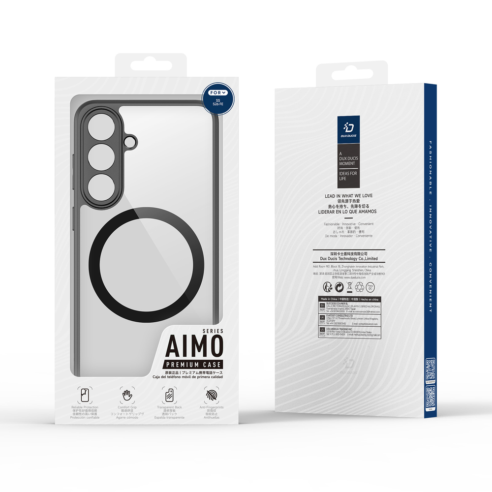 Чехол с MagSafe для смартфона Samsung Galaxy S26 FE, серия Aimo Mag Series от Dux Ducis