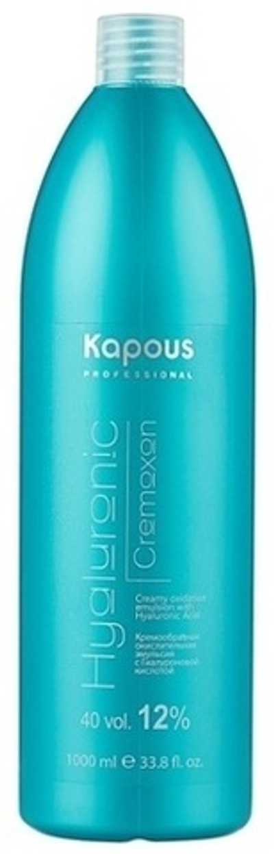 Kapous Кремообразная окислительная эмульсия «Hyaluronic Cremoxon» с Гиалуроновой кислотой 12%, 1050 мл