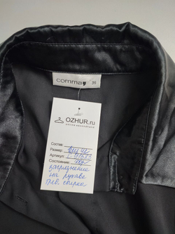 Блузка Comma черная 42 размер