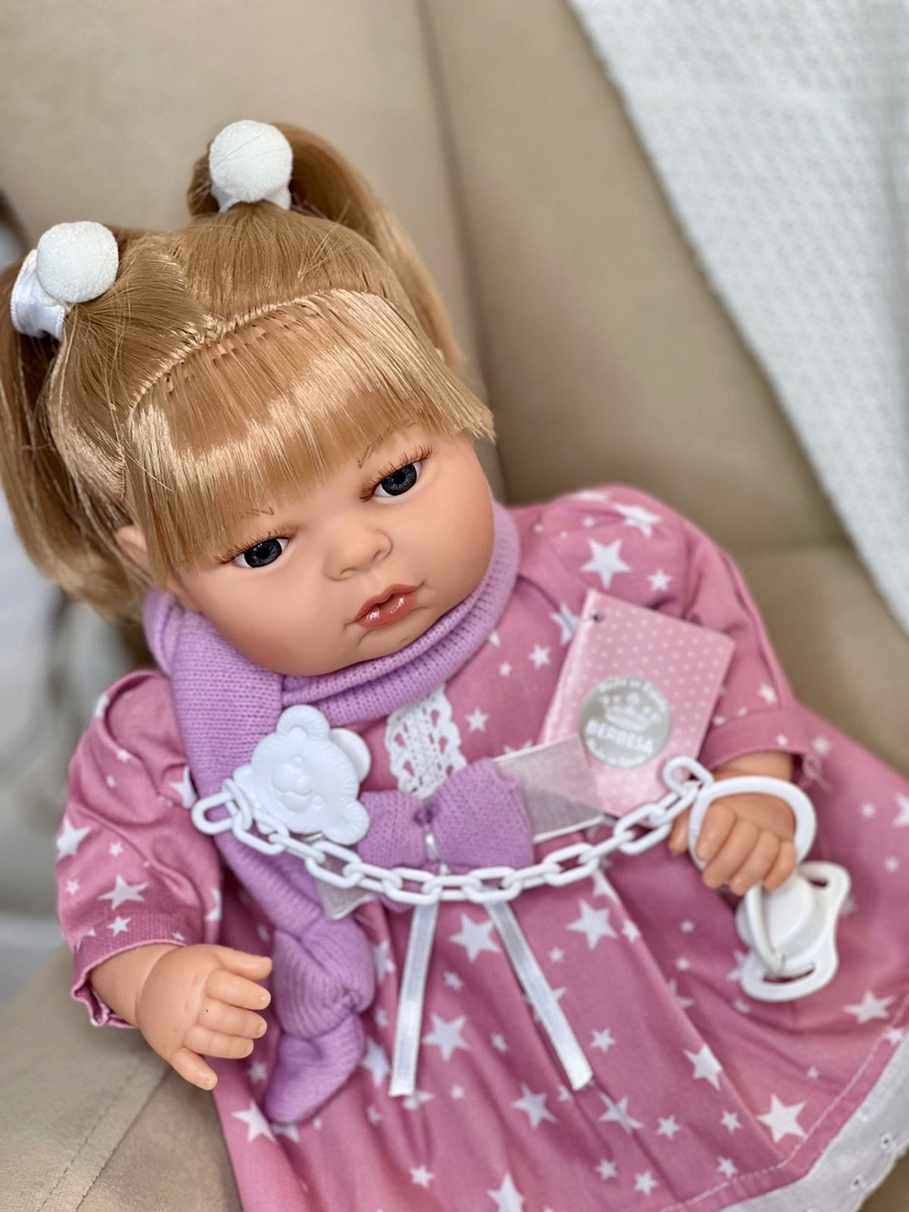 Кукла Berbesa мягконабивная 42см MARIA в пакете (4316K)