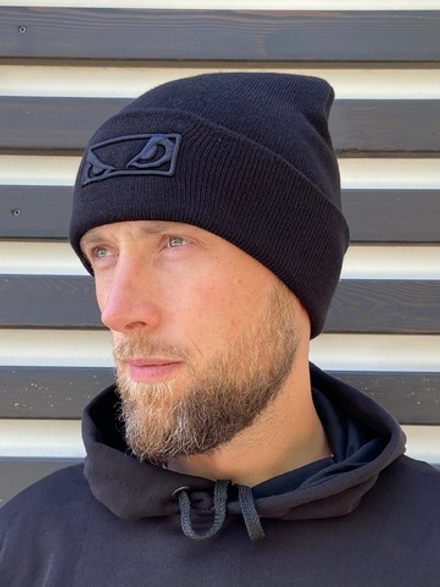 Шапка Bad Boy Logo 3D черный