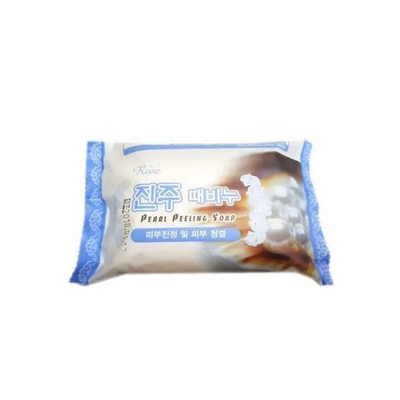 Rose Pearl Peeling Soap, Мыло-пилинг с жемчугом, 150 гр (до 23.05.28)
