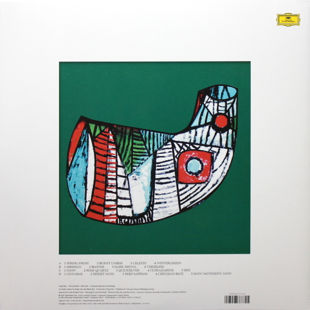 Roger Eno And Brian Eno / Mixing Colours (2LP)