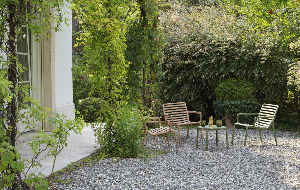 Лаунж кресло пластиковое Nardi Doga Relax, капучино