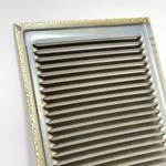 Решетка вентиляционная металлическая 160х240 бронзовая