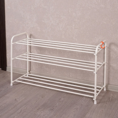 Подставка для обуви "Альфа 33" белая