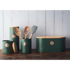 Хлебница living, 18х16х33,5 см, зеленая