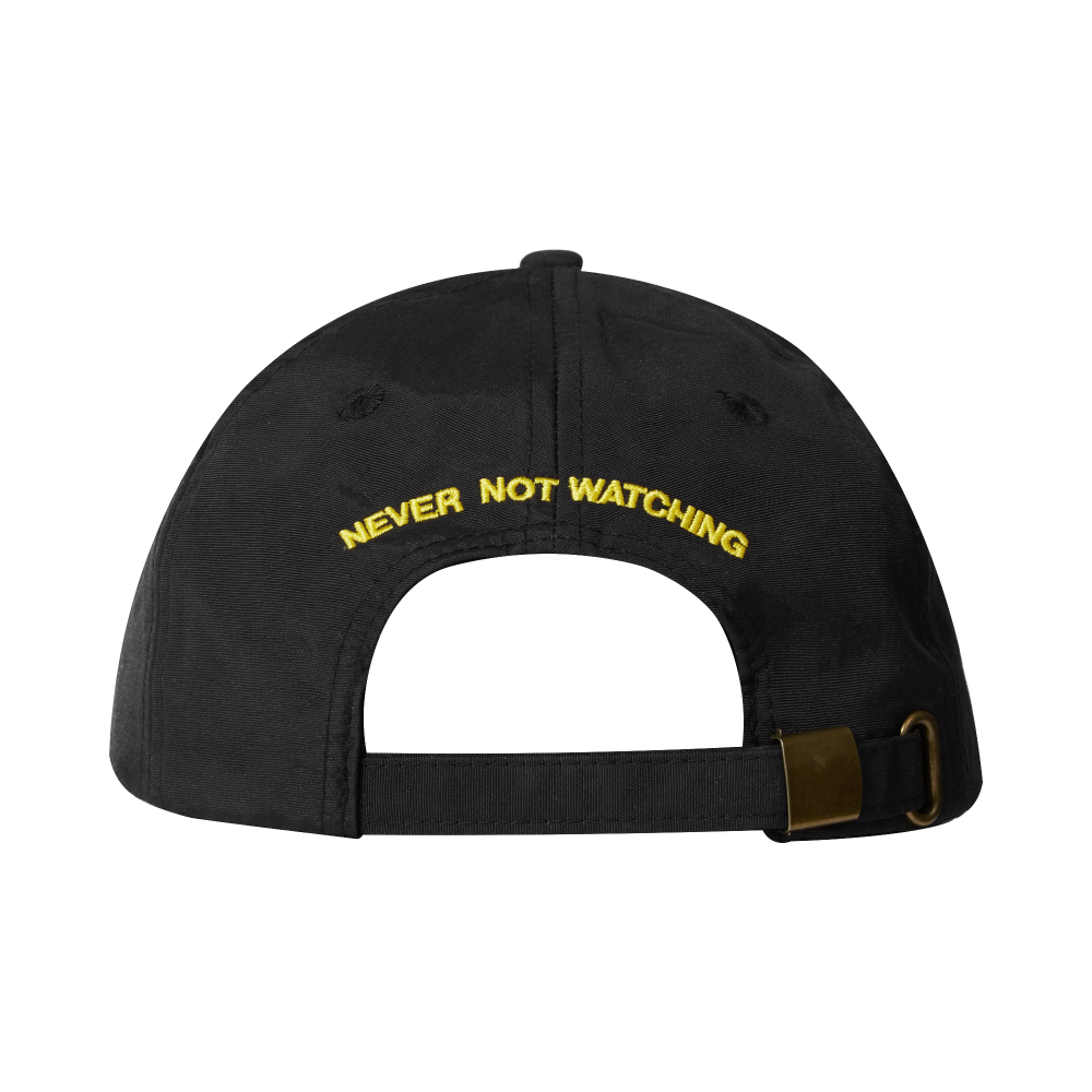 PP LOGO CAP — YELLOW/BLACK (NYLON)