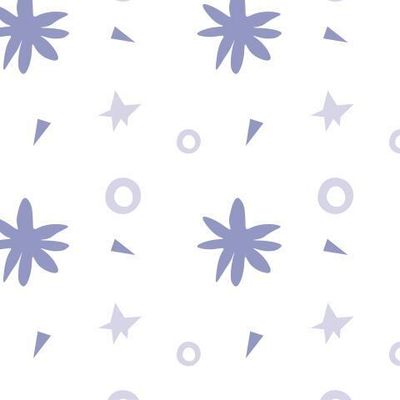 Бесшовный принт c абстрактными формами