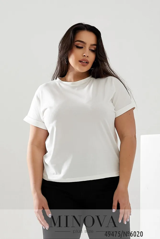 Футболка 6020-молочный Minova