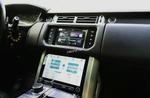 Сенсорная панель климата Range Rover 4 2012-2017 - Kuberg ZF-2002 LCD/ЖК экран 10" с отверстием под CD