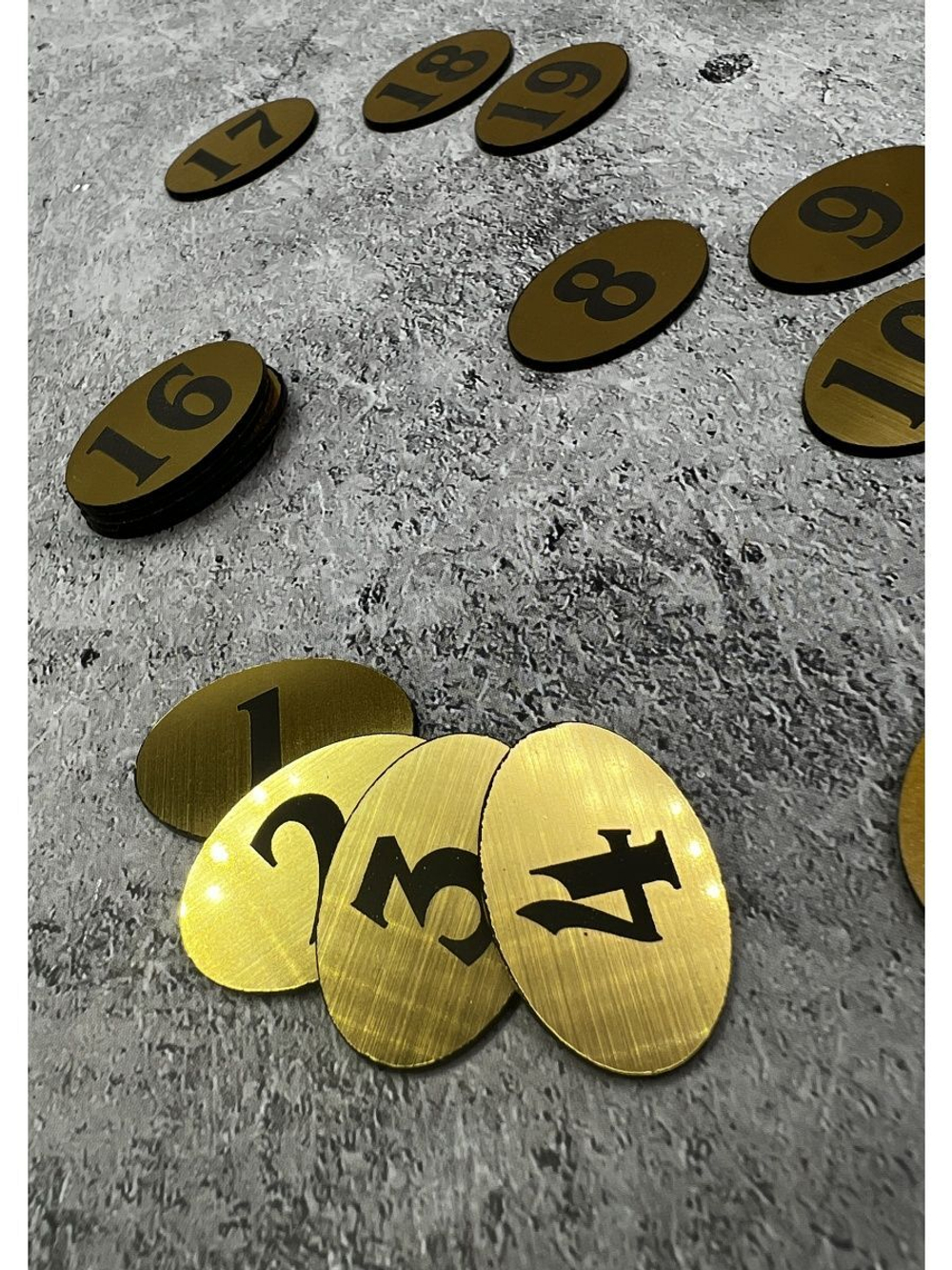 Нумерация гардеробная