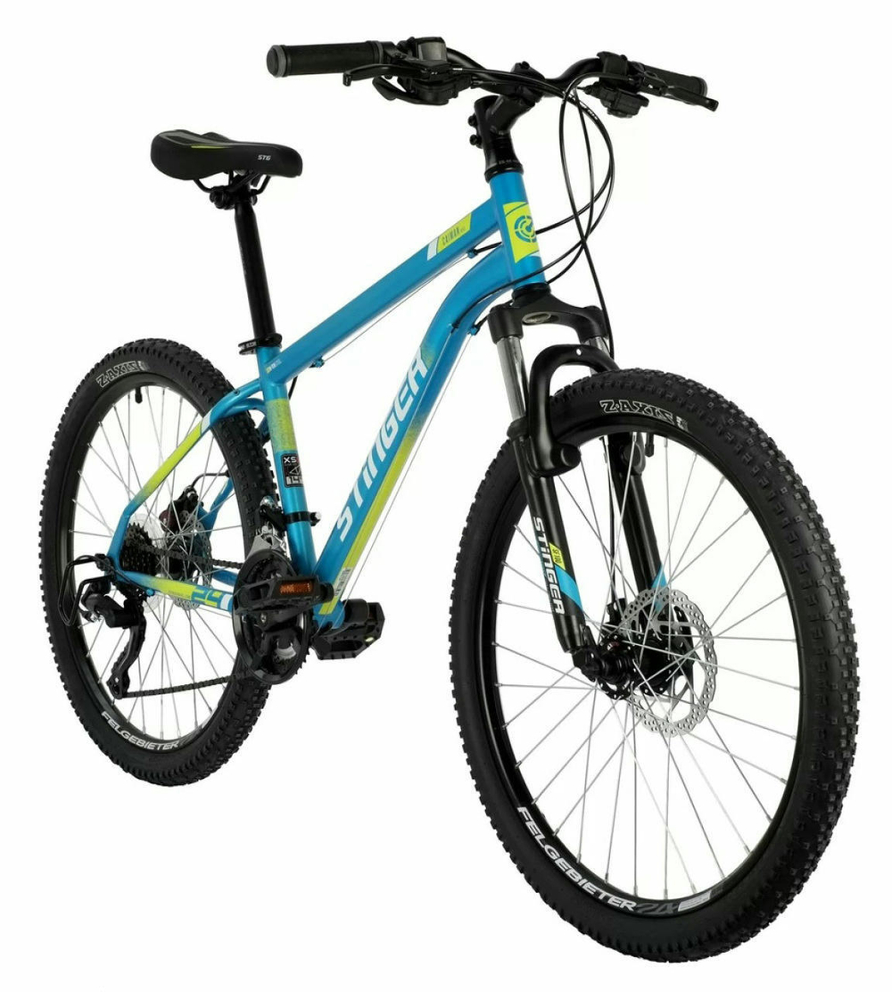 Подростковый велосипед Stinger Caiman D Microshift 24" (2021)