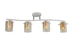 07368/4 WHITE+CHROME (2) Люстра (RL)