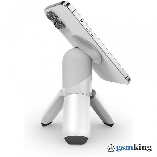 STM MagPod with magnetic disc MagSafe Stand White (Белый)