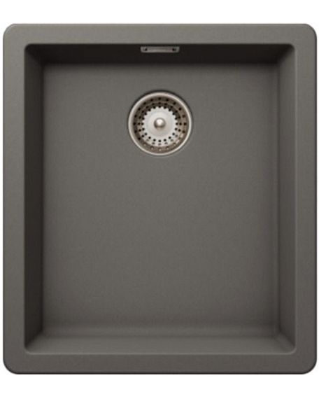 Мойка SCHOCK Greenwich 45 Cristadur 406х456 серебристый камень
