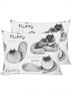 Постельное белье Сказка "Флиппи" 2-спальный Наволочка 50х70 см 2 шт Простынь 240х215 см Пододеяльник 175х215 см, поплин